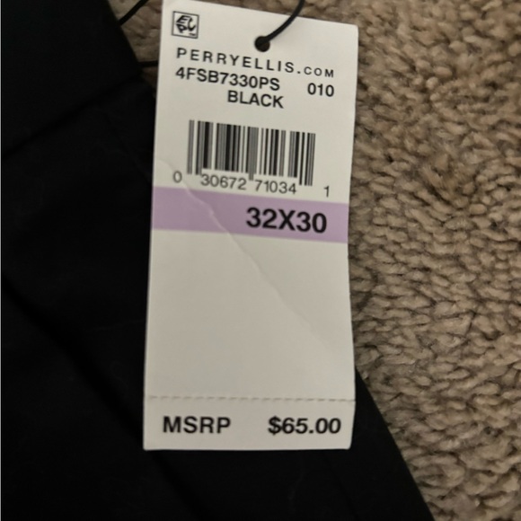 Perry Ellis Resist Spill pants - men’s size 32x30 - NWT - Picture 4 of 8